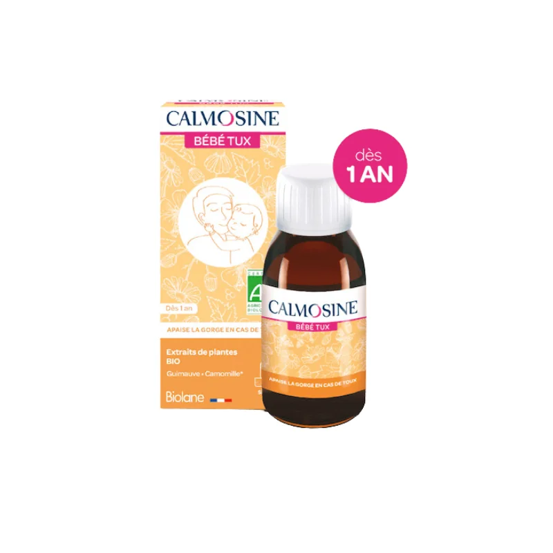 Calmosine Bébé Tux bio sirop
