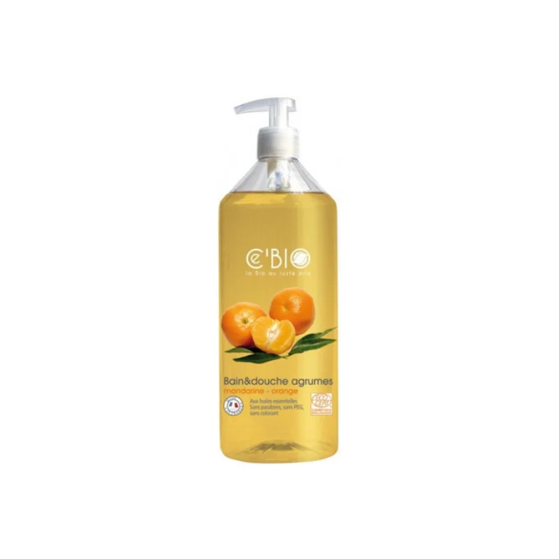 C'Bio - Bain et douche Agrumes Mandarine Orange 500ml