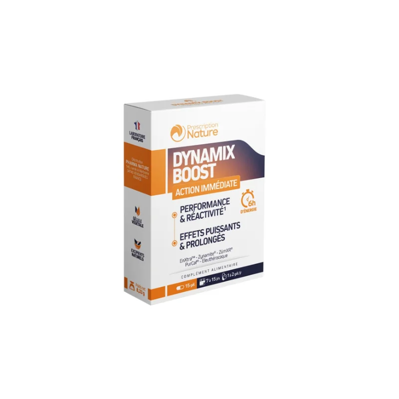 Prescription Nature Dynamix Boost 15 gélules