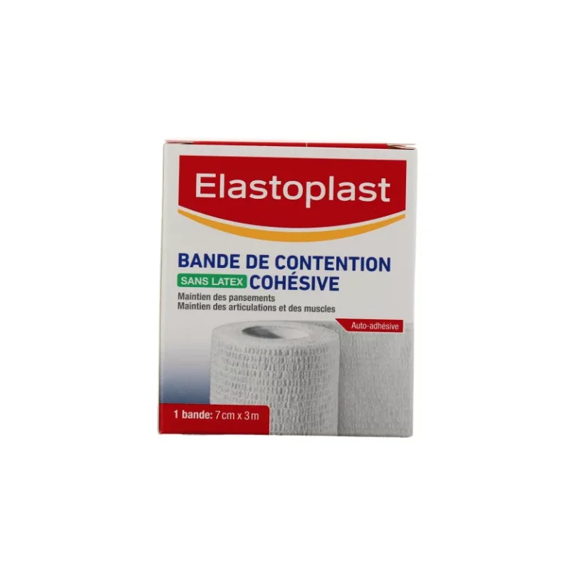 ELASTOPLAST  Bande cohésive 7 cm x 3 m Blanc