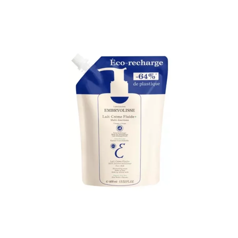 Embryolisse Lait-Crème Fluide+ Éco-Recharge 400 ml