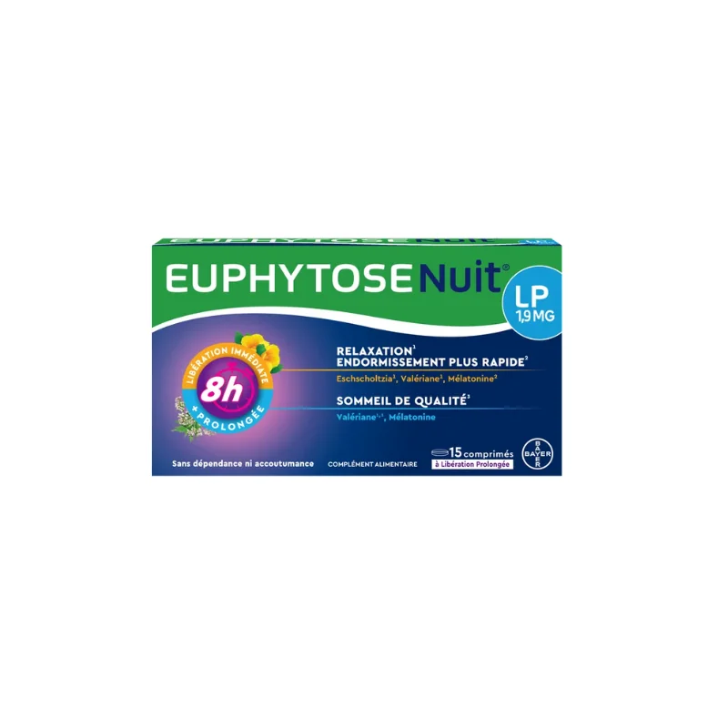 Euphytose Nuit, 15 comprimés