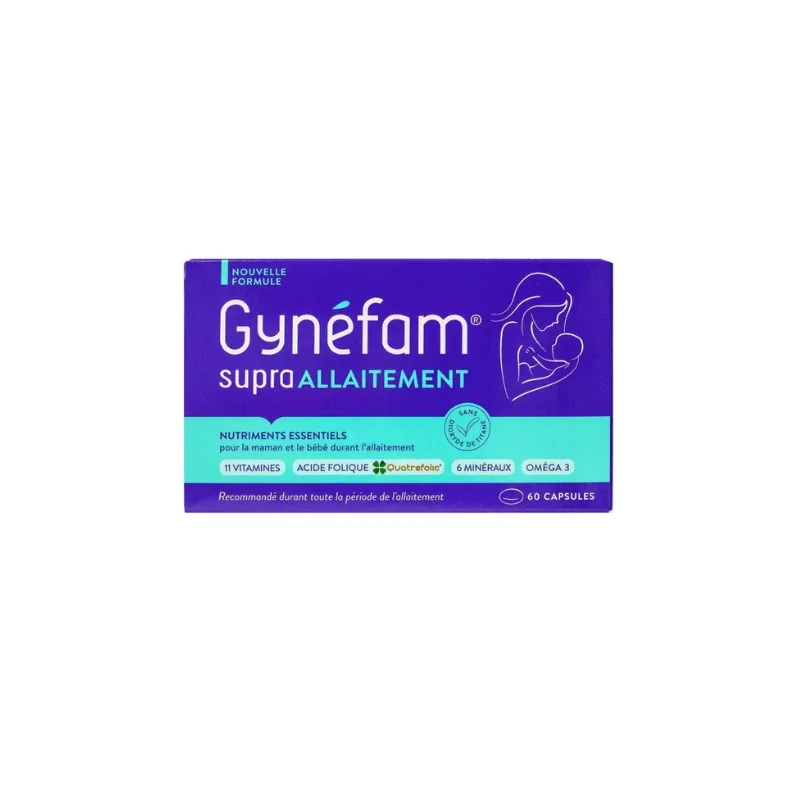 Effik Gynéfam Supra Allaitement - 60 capsules