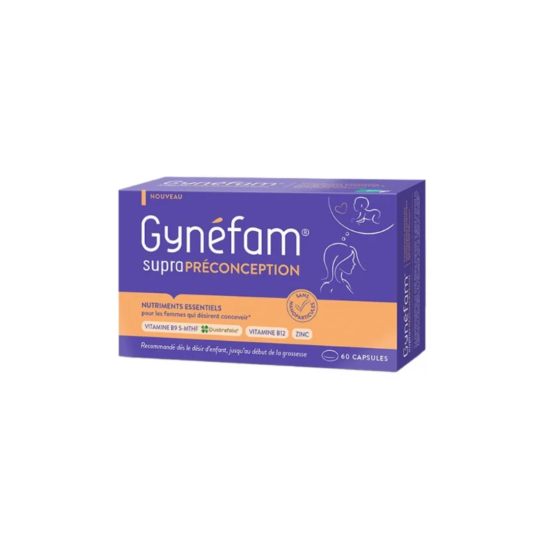 Gynéfam Supra Préconception 60 Capsules