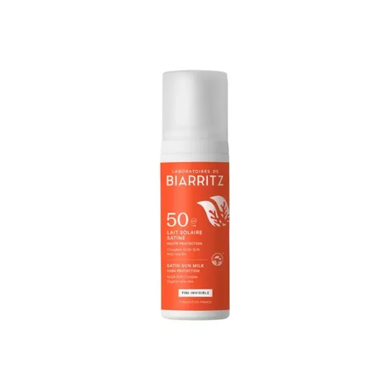 Laboratoires de Biarritz Lait Solaire Satiné SPF50 100 ml