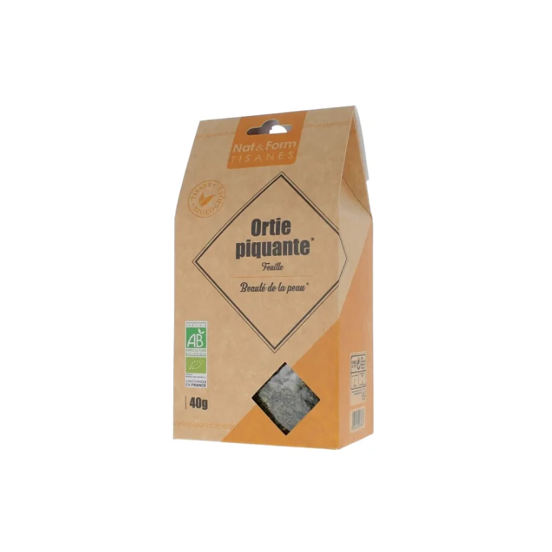 Nat & Form Tisane Ortie piquante beauté de la peau  - sachet de 40g