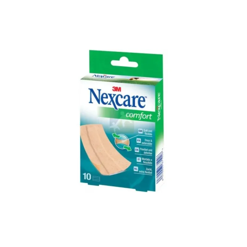 3M Nexcare Comfort Pansements Bandes 6 cm x 10 cm x 10