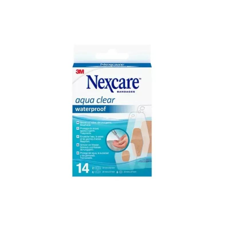 Nexcare Aqua Clear pansements waterproof