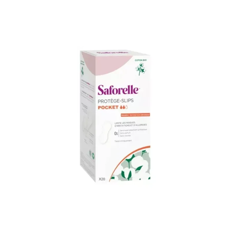 Saforelle 20 Protège-Slips Pocket