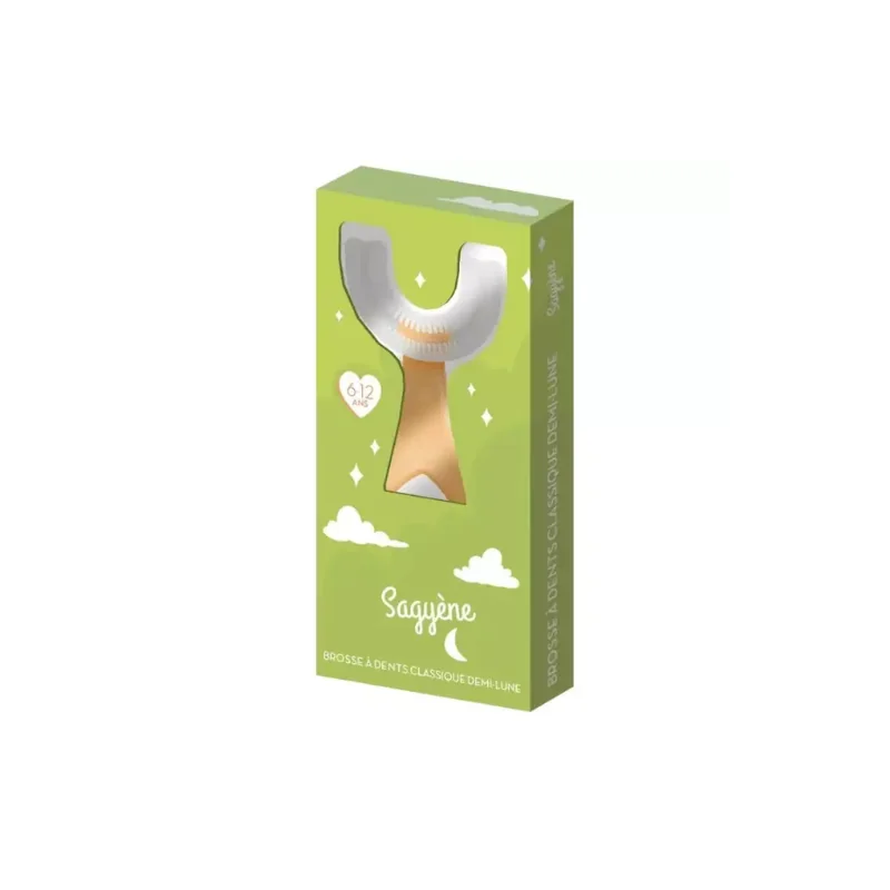 Sagyène Brosse à dent enfant demi-lune 6/12 ans