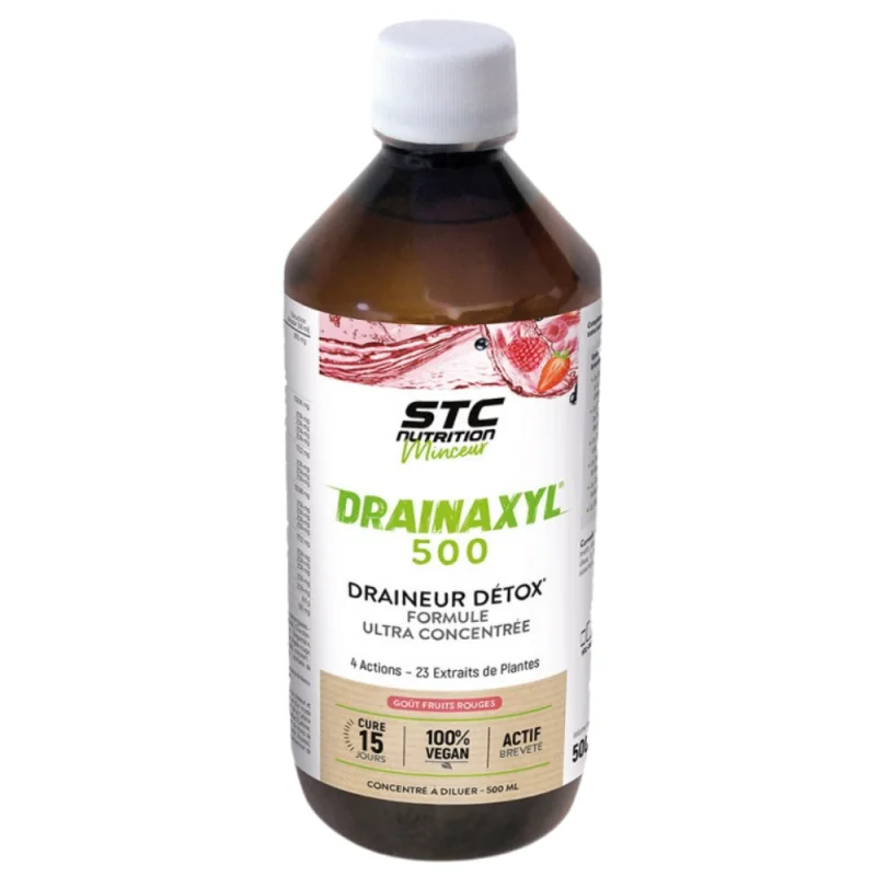 STC Nutrition Drainaxyl 500 Goût Fruits Rouges - 500ml