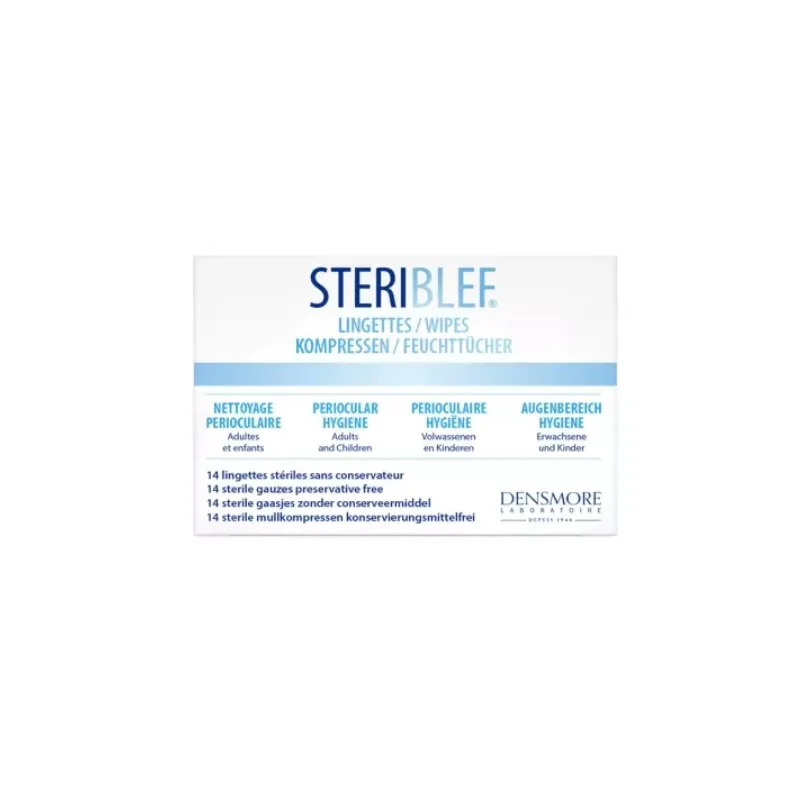 Densmore Steriblef Lingettes Stériles 14 lingettes