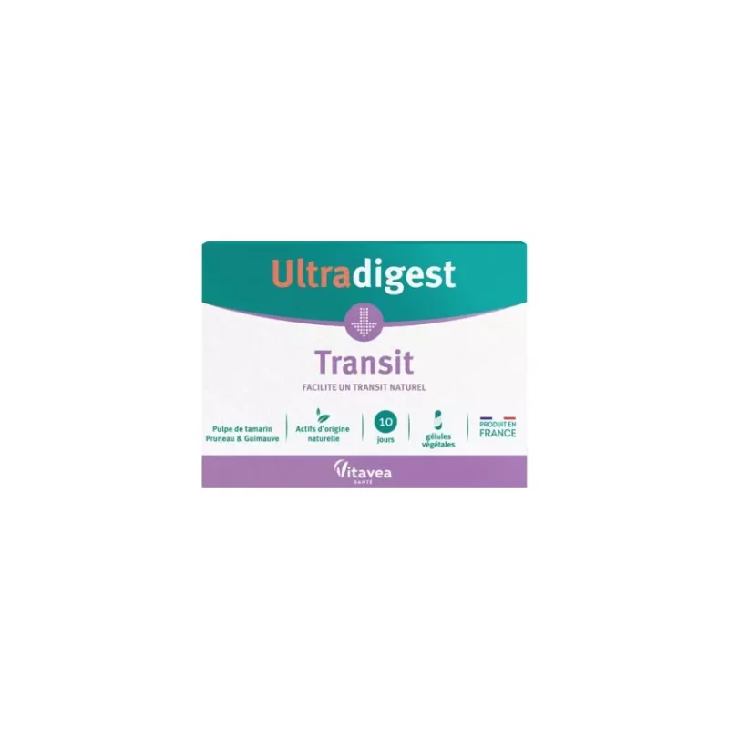 Vitavea Ultradigest Transit 10 Gélules