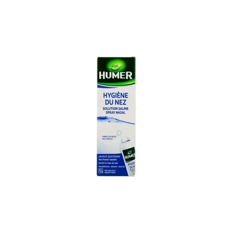 Humer Hygiène du Nez Solution Saline 100 ml