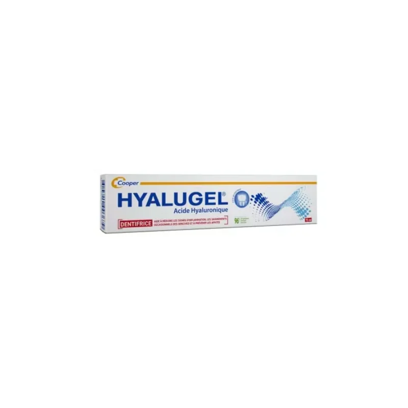 Hyalugel Dentifrice Acide Hyaluronique 75 ml