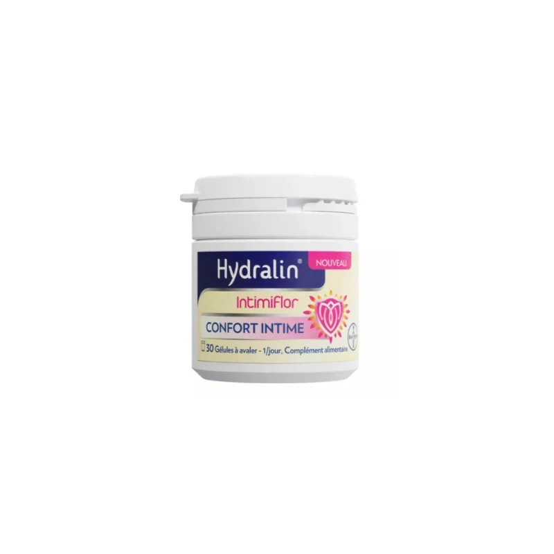 hydralin intimiflor confort intime 30 gelules a avaler