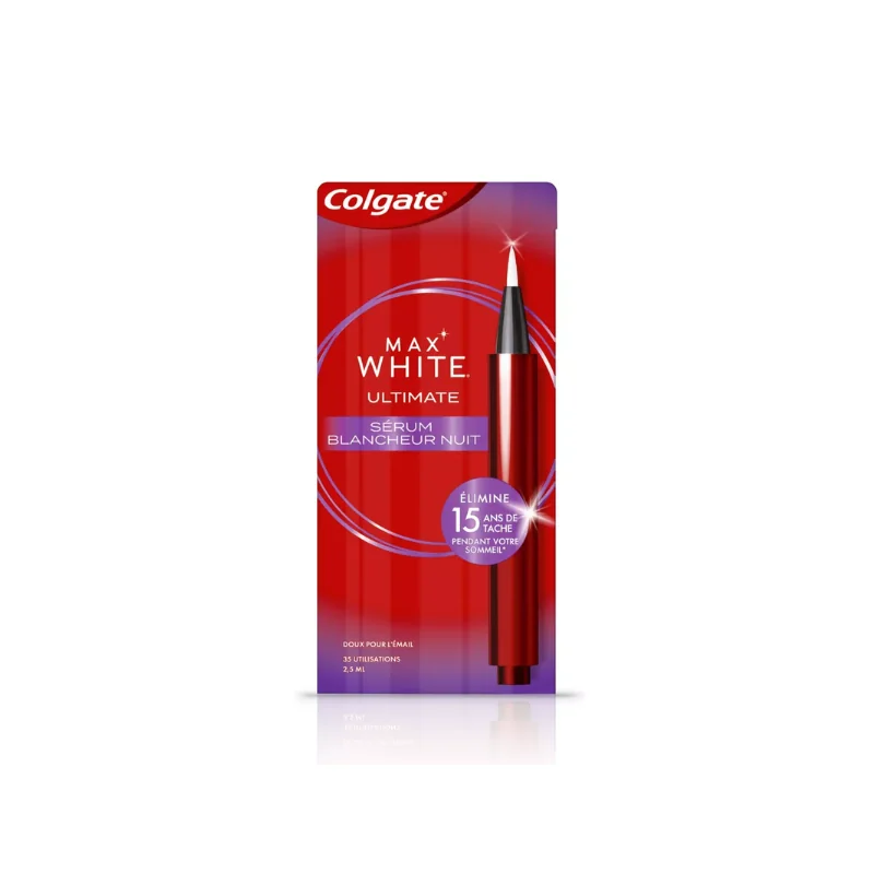 COLGATE Max White Ultimate Sérum blancheur nuit