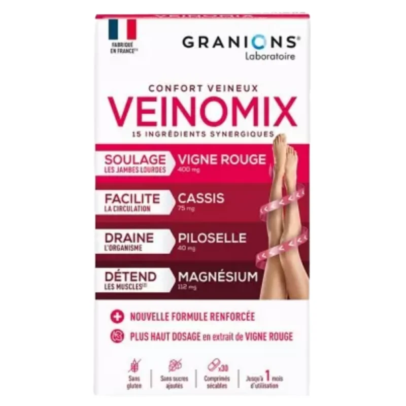 Granions Veinomix - 30 comprimés