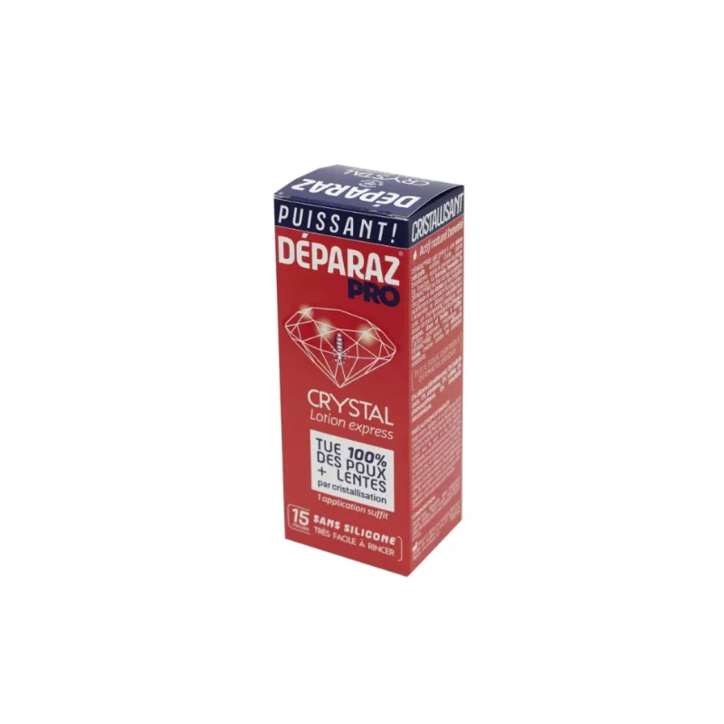 DEPARAZ PRO CRYSTAL 100ml Lotion Express Anti Poux, Anti Lentes