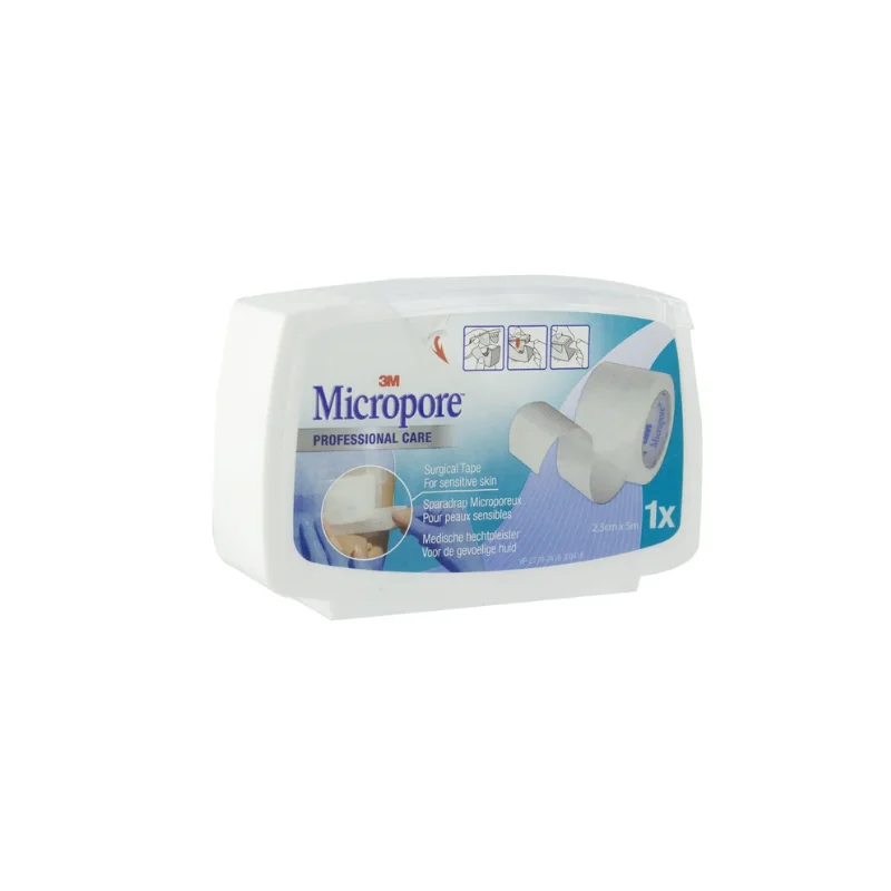 3M Sparadrap Blanc 25mmx5m Micropore