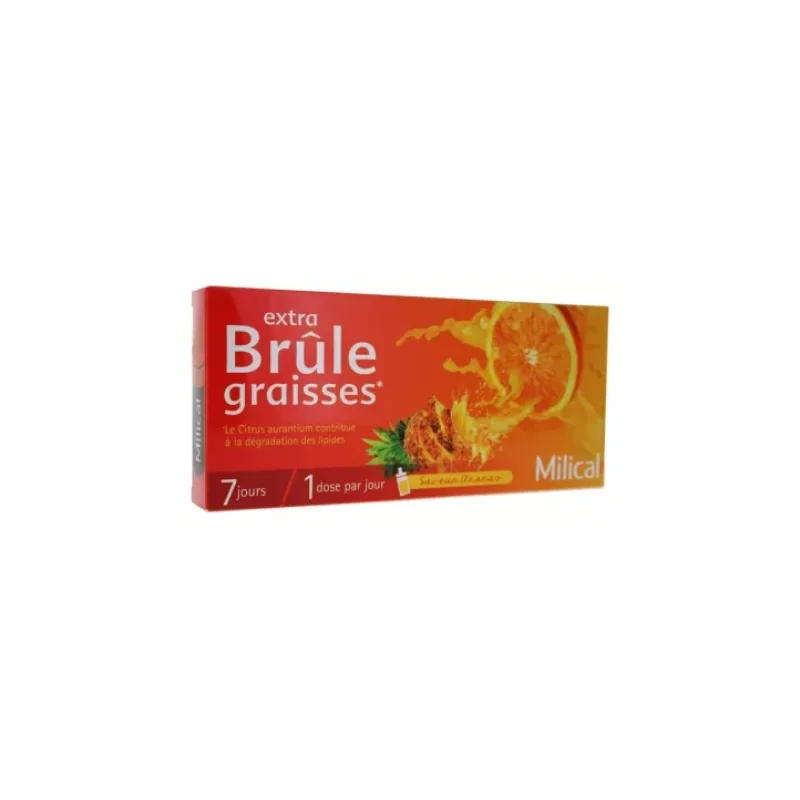 Milical Extra Ananas Brûle-Graisses 7 Doses