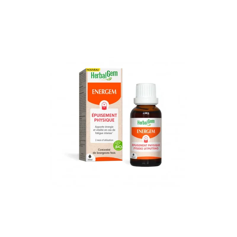 Herbalgem Energem - Epuisement Physique, 30ml