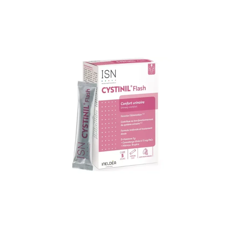 Ineldea Cystinil Flash Confort Urinaire 10 Sticks
