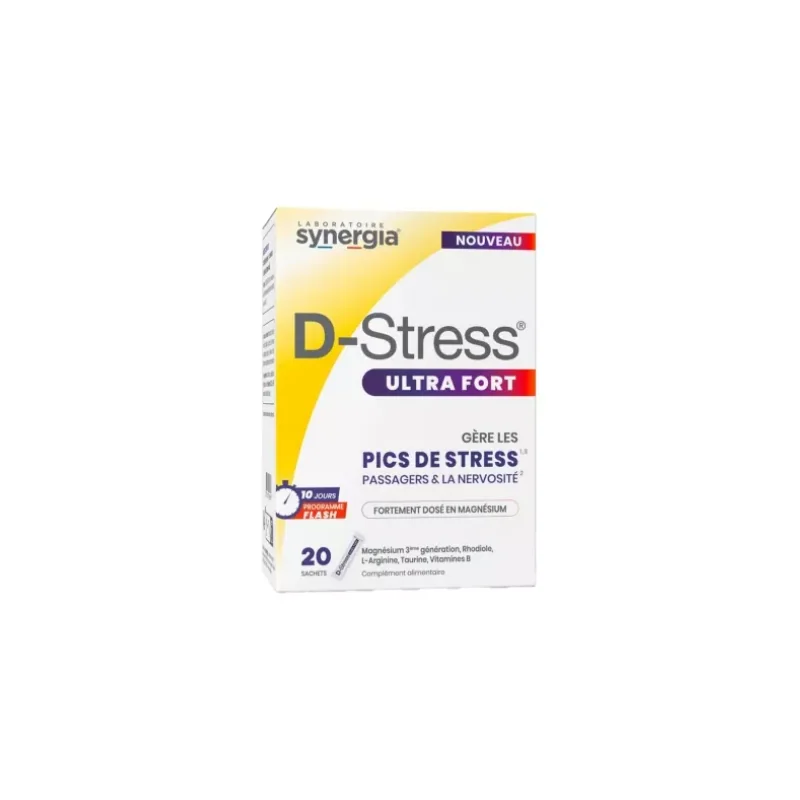 Synergia D-Stress Ultra Fort 20 Sachets