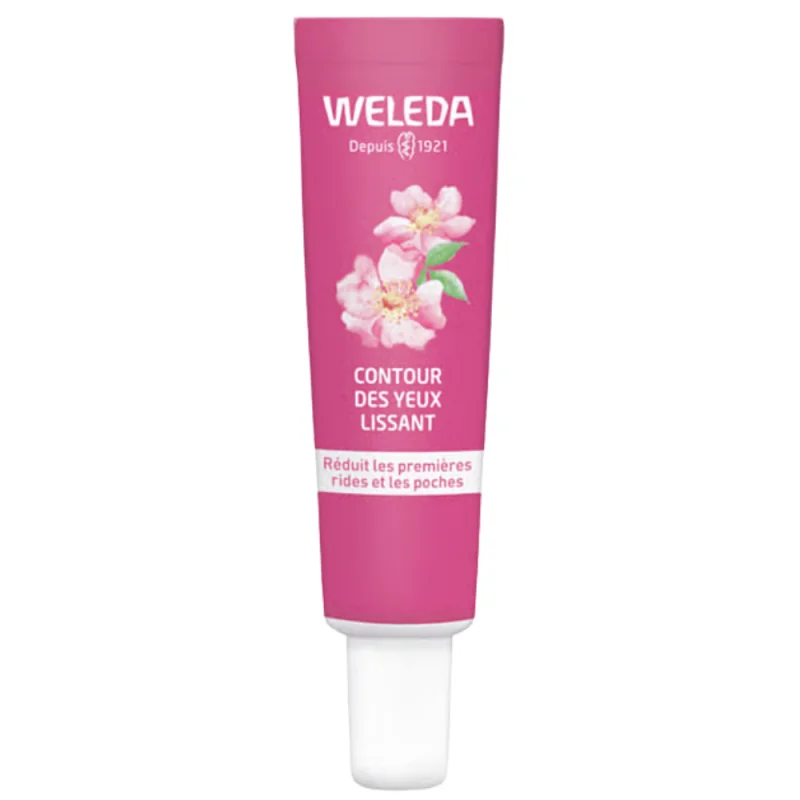 WELEDA Contour des Yeux Lissant Rose Musquée & Thé Blanc 12ml