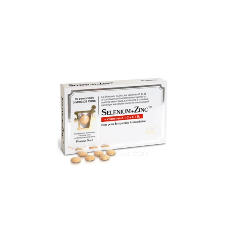 Sélénium Zinc PharmaNord - 90 comprimés