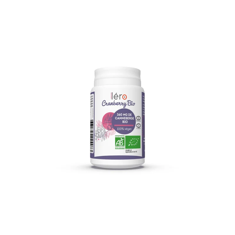 Léro Cranberry Bio - 30 gélules