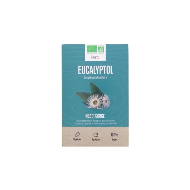 Léro Bio Eucalyptol Nez & Gorge x15 gélules