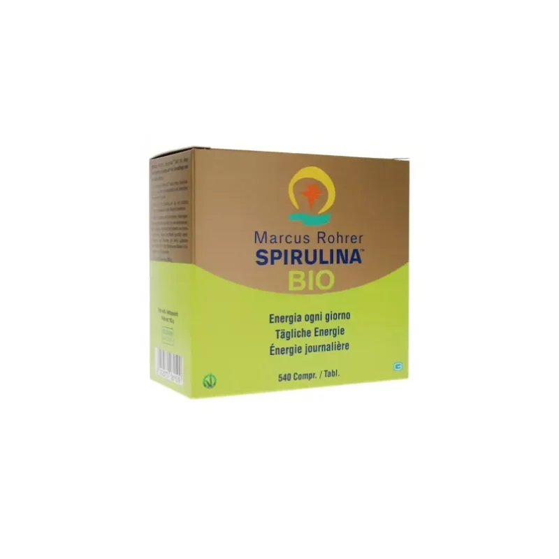 Marcus Rohrer Spirulina Bio 540 Comprimés
