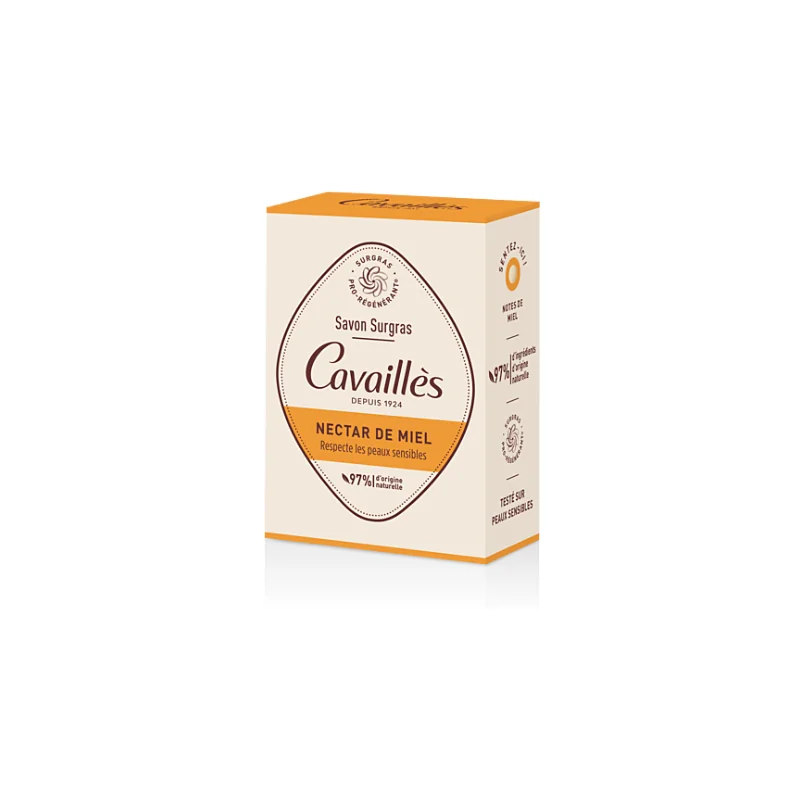 Cavaillès Savon Surgras Nectar de Miel 100g
