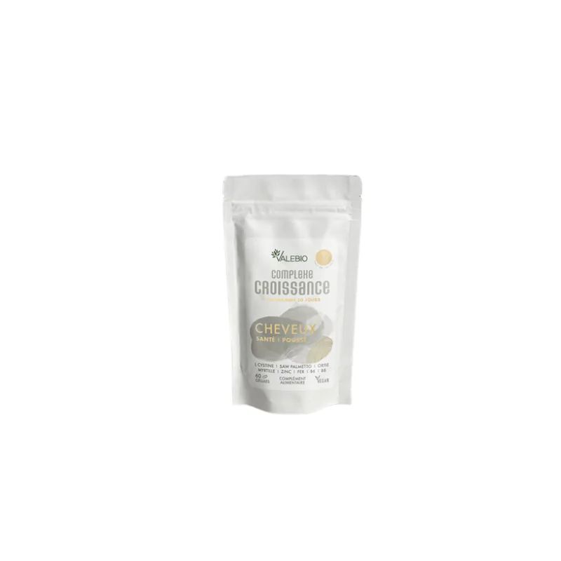 Valebio Complexe Croissance Cheveux, 60 gélules