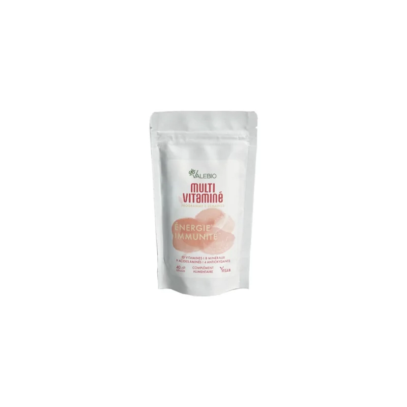 Valebio Miltivitaminé énergie & immunité 40 gélules