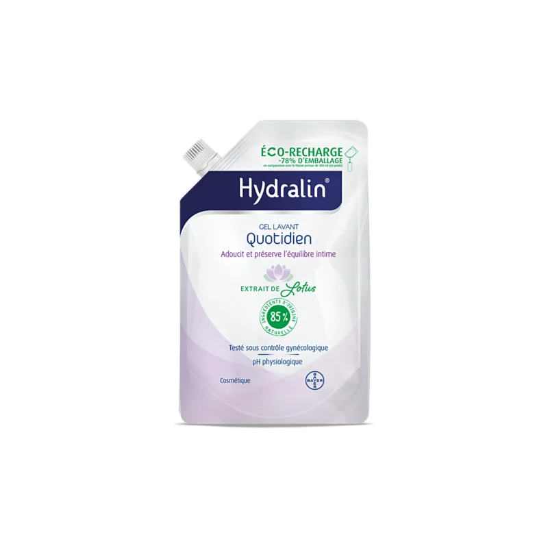 Hydralin Gel Lavant Quotidien Éco Recharge 400ml