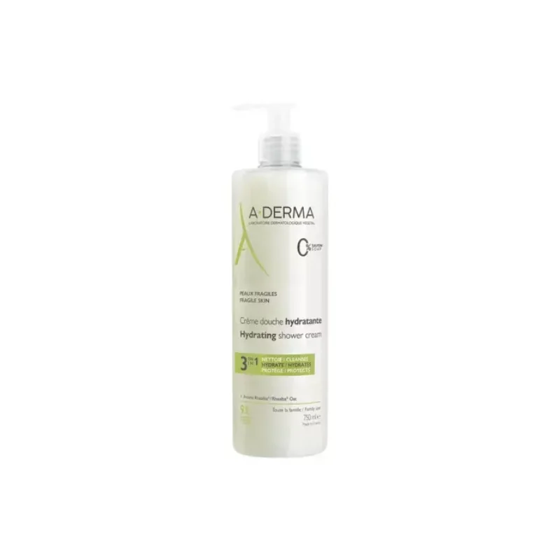 A-Derma Crème de douche hydratante 3en1 - 750ml