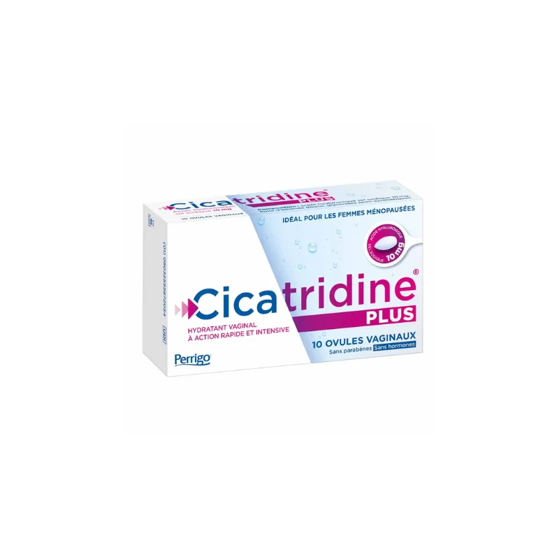 Cicatridine Plus Ovules Vaginaux Hydratant Action Rapide x10