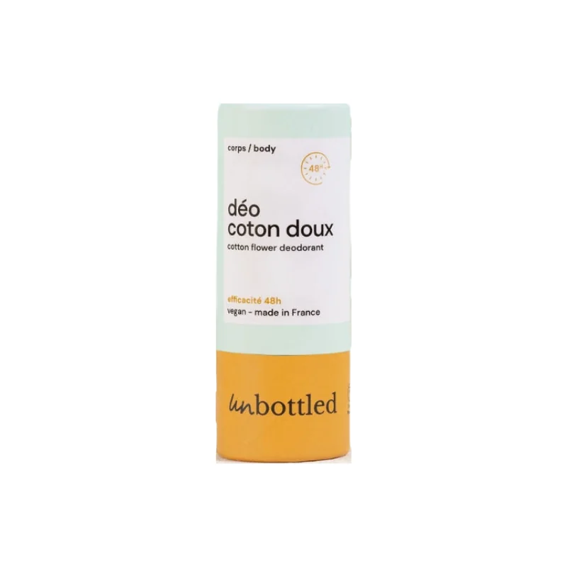 Unbottled Déo Coton Doux 50g