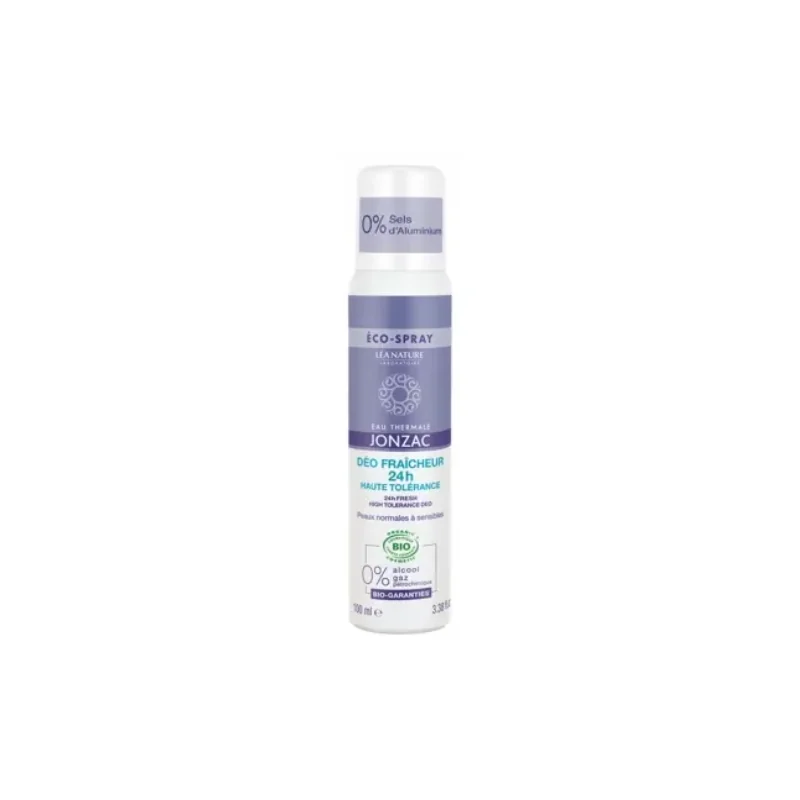 Eau de Jonzac Déo Fraîcheur 24H Haute Tolérance Bio 100 ml