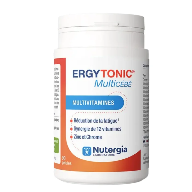 Nutergia Ergytonic multicébé - 90 gélules