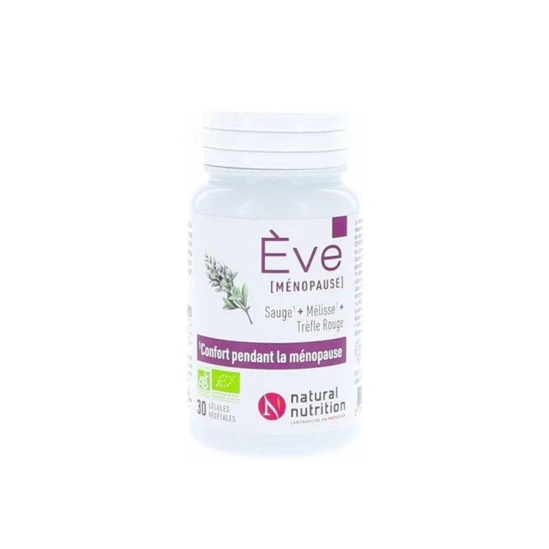 Ève Ménopause Bio 30 Gélules