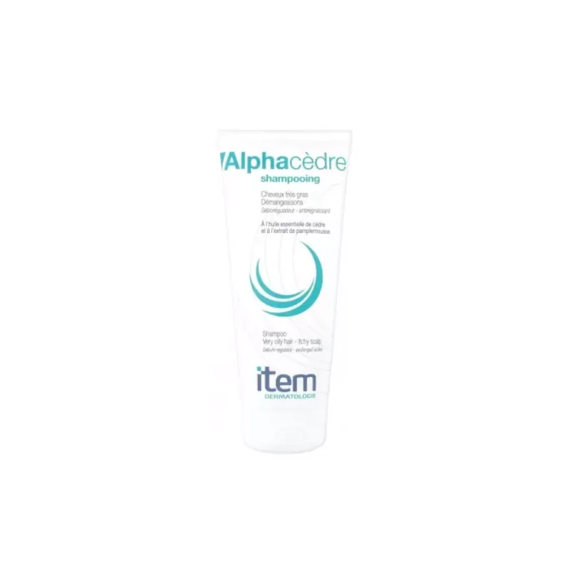 Item Dermatologie Alphacèdre Shampoing Cheveux Très Gras 200 ml