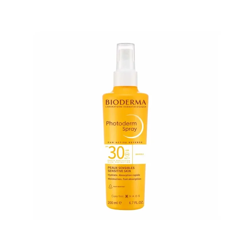 Bioderma Photoderm Spray Invisible SPF30 Peaux Sensibles 200ml