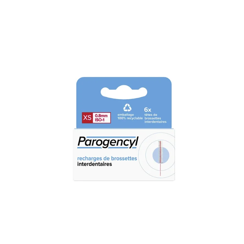 Parogencyl Recharges de brossettes interdentaires XS