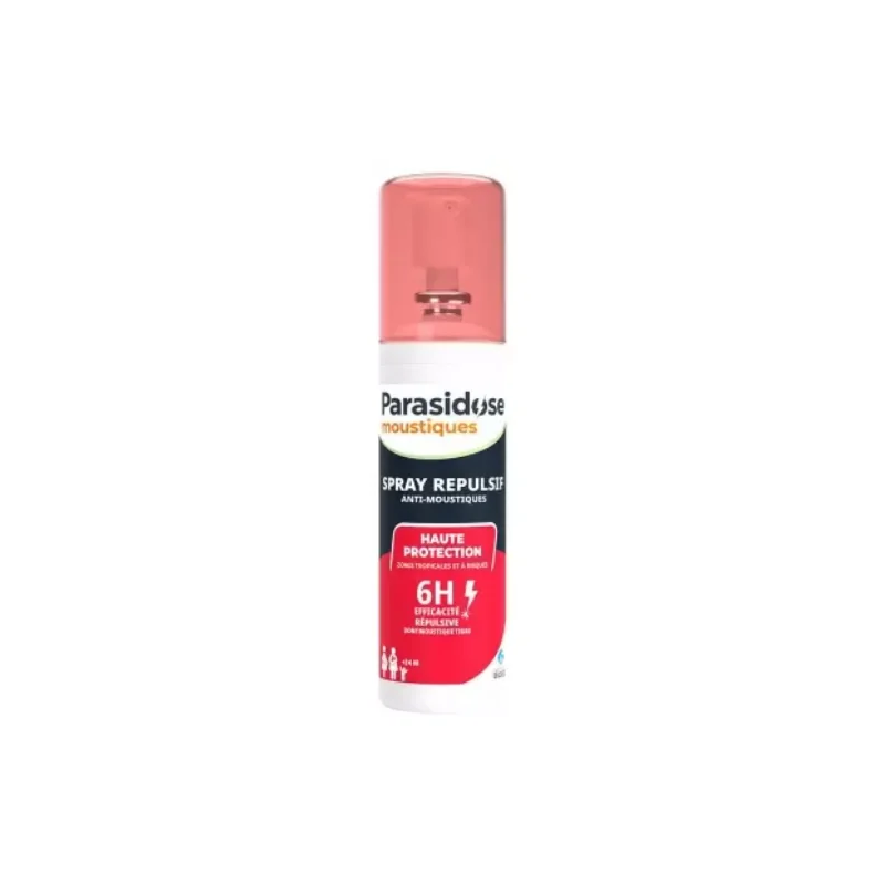 Parasidose Moustiques Zones Tropicales Spray Anti-Moustiques 100 ml