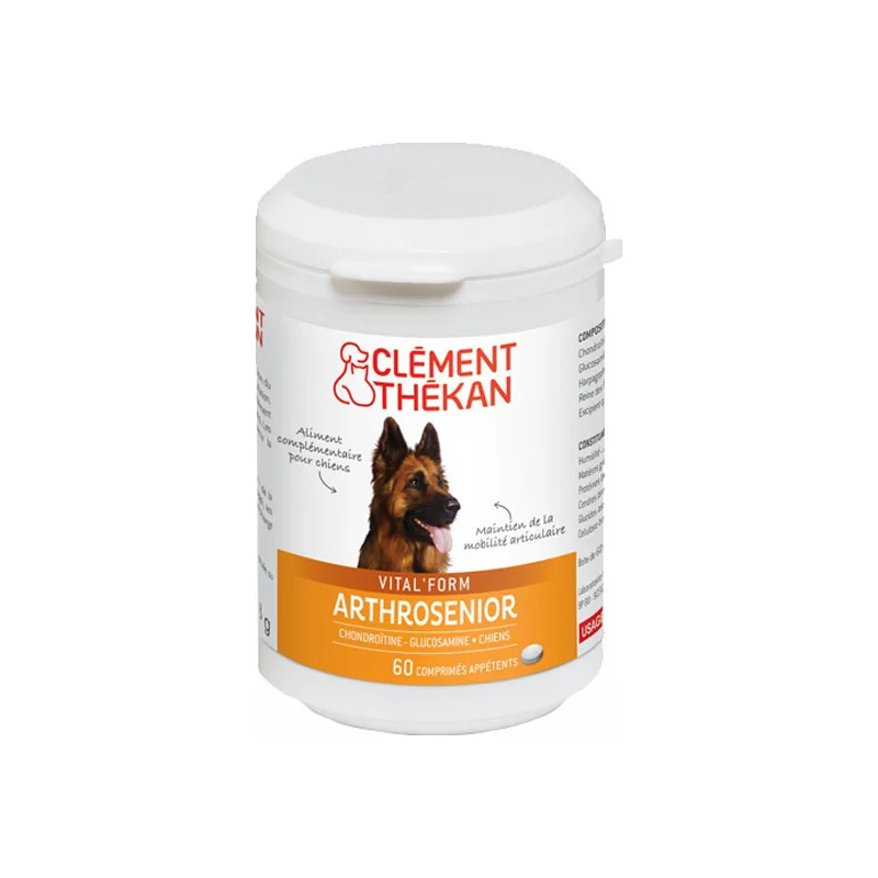 Clément Thékan arthrosenior chien et chat  60 comprimés