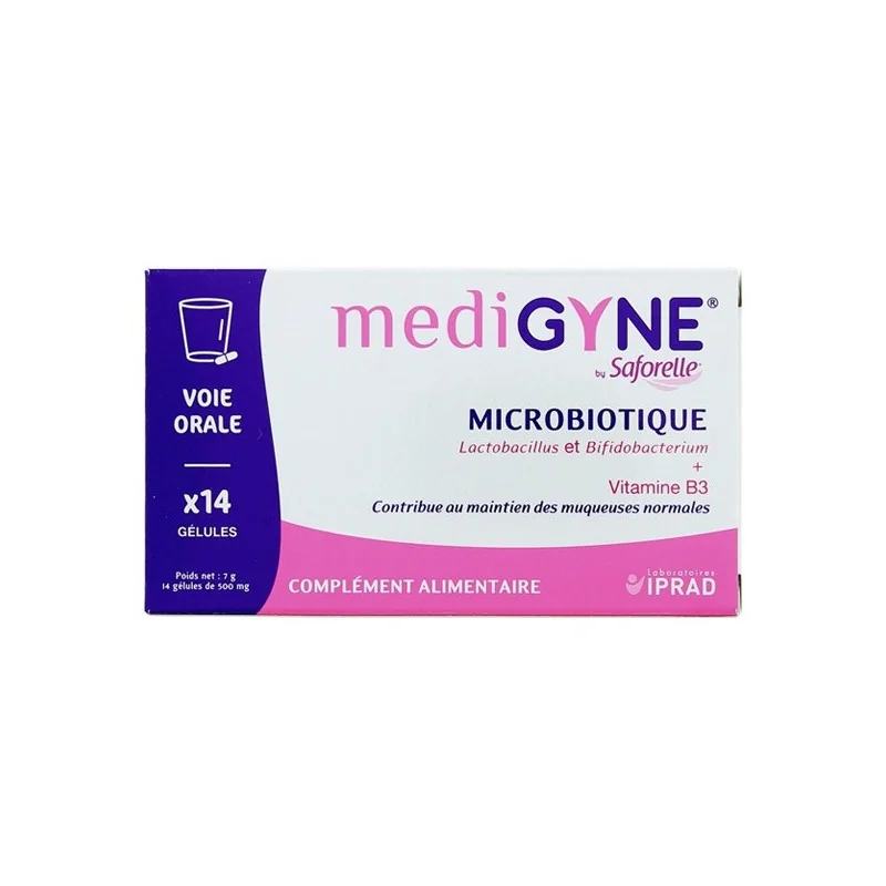 Saforelle Medigyne Microbiotique 14 gélules
