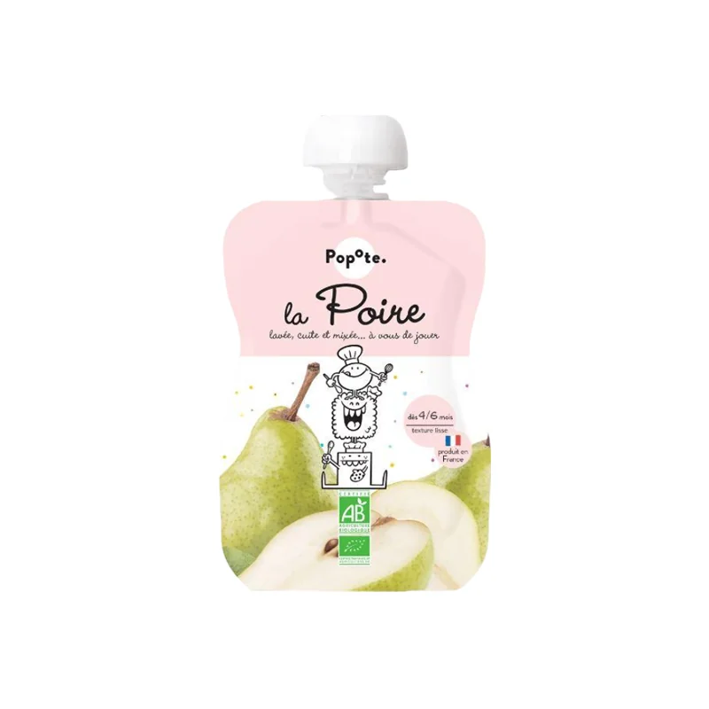 Popote La Poire dès 4 - 6 mois bio 120gr